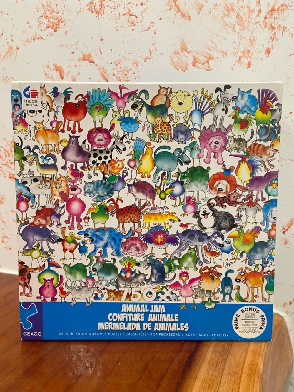 Ceaco Animal Jam - 750 Piece Puzzle